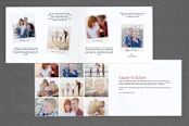 "Snow Flurry" - Retired Holiday Cards in Snow by Lauren Chism - Interior Options