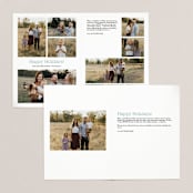"Happy Everything" - Retired Holiday Cards in Snow by Annie Clark - Interior Options