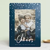 "Starry Night Holiday" - Retired Holiday Cards in Moonlit by Maria Hilas-Louie - Front