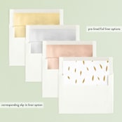 "Merry Little Xmas" - Retired Holiday Cards in Candle Light by Jessica Voong - Envelope Liners