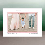 "Timeless Frame" - Retired Holiday Cards in Crimson by Kimberly FitzSimons - Front