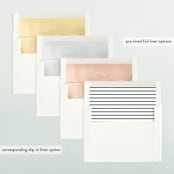 "To Be Merry" - Retired Holiday Cards in Hunter by Kasia Labocki - Envelope Liners