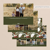 "illustrated joy" - Retired Holiday Cards in Forest by Phrosné Barwood - Back of Card