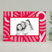 "finding joy" - Retired Holiday Cards in Candy Cane by Creo Study - Front