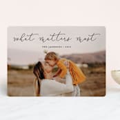 "What Matters Most" - Retired Holiday Cards in Noir by Annie Clark - Front