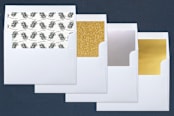 "Little Xmas" - Retired Holiday Cards in Ink by Jenn Reed - Envelope Liners