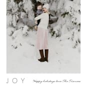 "The Simplest of Joy" - Retired Holiday Cards in Ash by Carolyn MacLaren - Close-Up