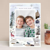"Winter Ice" - Retired Holiday Cards in Sky by Morgan Ramberg - Front