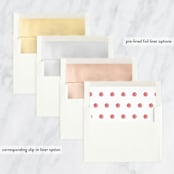 "Joyful Note" - Retired Holiday Cards in Berry by Lea Velasquez - Envelope Liners