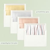 "Feliz Navidad" - Retired Holiday Cards in Rose by Elky Ink - Envelope Liners