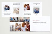 "Seasonal Cross Stitch" - Retired Holiday Cards in Snow by Ann Gardner - Interior Options