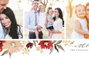 "Poinsettia Gardens" - Retired Holiday Cards in Poinsettia by Wildfield Paper Co - Close-Up