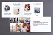 "bold peace joy love" - Retired Holiday Cards in Snowflake by Phrosné Barwood - Interior Options