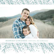 "Amazing Frame" - Retired Holiday Cards in Sky by Phrosné Barwood - Close-Up