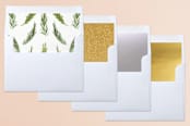 "Delight" - Retired Holiday Cards in Moss by Elly - Envelope Liners