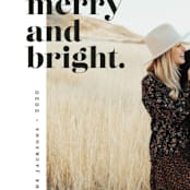 "the edit" - Retired Holiday Cards in Polar Bear by Pink House Press - Close-Up
