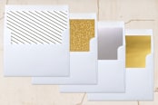 "Edgy" - Retired Holiday Cards in Frost by Anna Elder - Envelope Liners