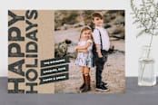 "Krafty" - Retired Holiday Cards in Eclipse by Denise Malacrea - Front