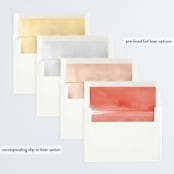 "painted joy grid" - Retired Holiday Cards in Tangerine by Magdalena Earnest - Envelope Liners