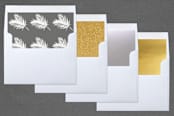 "Beach Holidays" - Retired Holiday Cards in Lava by BeachPaperCo - Envelope Liners
