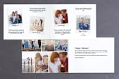 "Boxed Minimalist" - Retired Holiday Cards in Ink by Waldo Press - Interior Options