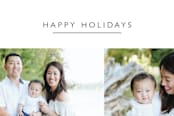 "Boxed Minimalist" - Retired Holiday Cards in Ink by Waldo Press - Close-Up