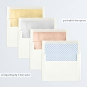 "Wonderful Entwined" - Retired Holiday Cards in Snow by Kristen Smith - Envelope Liners