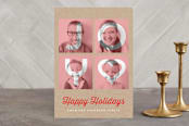 "Framed Noel" - Retired Holiday Cards in Red Velvet by heythird - Front