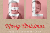 "Framed Noel" - Retired Holiday Cards in Red Velvet by heythird - Close-Up