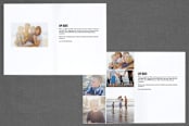 "Modern Hepburn" - Retired Holiday Cards in Blanche by Refound Nostalgia - Interior Options