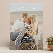 "pawsitively blessed" - Retired Holiday Cards in Pine by Lori James - Front