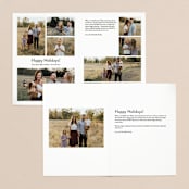 "Wonderland" - Retired Holiday Cards in Larch by Eve Schultz - Interior Options