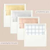 "Organic" - Retired Holiday Cards in Sky by Lauren Chism - Envelope Liners