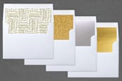 "Playful" - Retired Holiday Cards in Snow by Chasity Smith - Envelope Liners
