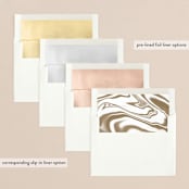 "Merry Squares" - Retired Holiday Cards in Eggnog by Leah Bisch - Envelope Liners