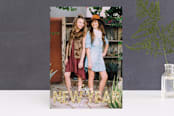 "Bold Sparkle" - Retired Holiday Cards in Gold by Jen Soll - Front