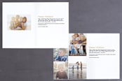 "Bold Sparkle" - Retired Holiday Cards in Gold by Jen Soll - Interior Options