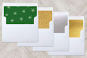 "Season's Greetings From.." - Retired Holiday Cards in Pine Grove by Half Pint Studio - Envelope Liners