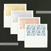 "Christmas Greetings" - Retired Holiday Cards in Pine by Shirley Lin Schneider - Envelope Liners