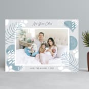 "Cozy Holiday" - Retired Holiday Cards in Frost by Darryl Don Doctor - Front
