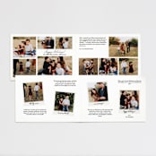 "Merrily Stated" - Retired Holiday Cards in Icicle by Melissa Egan of Pistols - Interior Options