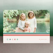 "Merry Stripes" - Retired Holiday Cards in Mint by Denise Malacrea - Front