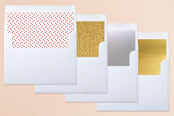 "Verified All Year Long" - Retired Holiday Cards in Cranberry by Tim St. Clair - Envelope Liners