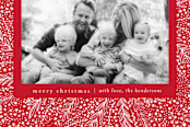 "fairylights" - Retired Holiday Cards in Crimson by Phrosné Barwood - Close-Up