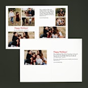"Just Enough Merry" - Retired Holiday Cards in Candy Cane by Susan Brown - Interior Options