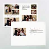 "minimalist." - Retired Holiday Cards in Blush by Olivia Goree - Interior Options