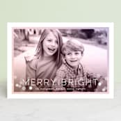 "Prismatic" - Retired Holiday Cards in Dusk by Hooray Creative - Front