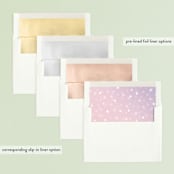 "Prismatic" - Retired Holiday Cards in Dusk by Hooray Creative - Envelope Liners