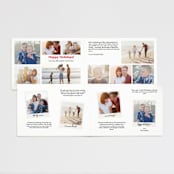 "Merry Times 3" - Retired Holiday Cards in Snowflake by Abby Munn - Interior Options