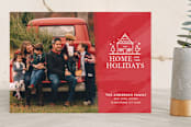 "Happy New Home" - Retired Holiday Cards in Cranberry by heythird - Front